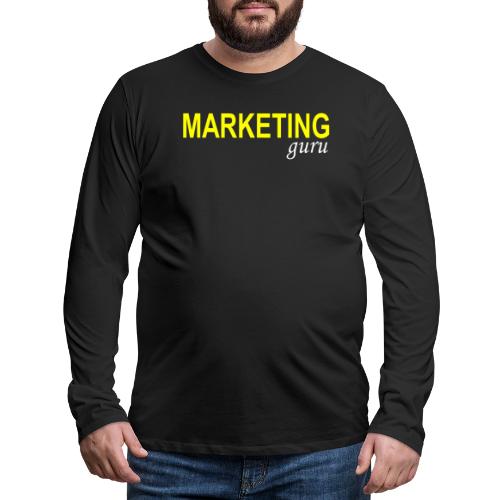 Marketing Guru - Men's Premium Long Sleeve T-Shirt