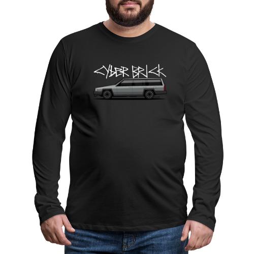Cyberbrick Future Electric Wagon Graffiti - Men's Premium Long Sleeve T-Shirt
