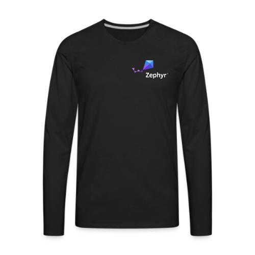 Zephyr w/ URL on back - Men's Premium Long Sleeve T-Shirt