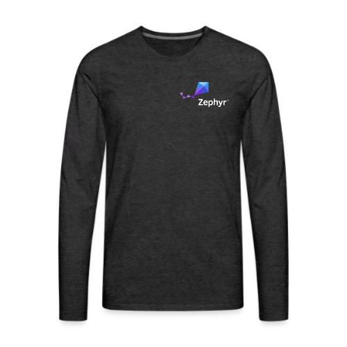 Zephyr w/ URL on back - Men's Premium Long Sleeve T-Shirt