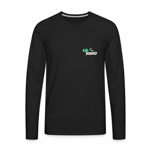 CalDougey Logo - Men's Premium Long Sleeve T-Shirt
