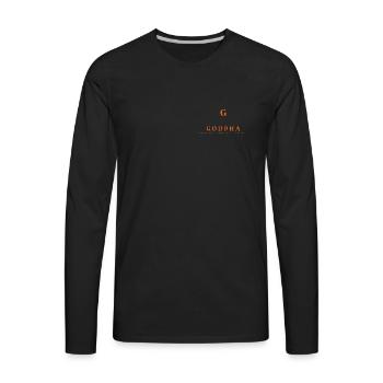 Fruit of simplicity - Men's Premium Long Sleeve T-Shirt - black - Front - Jose (178cm)