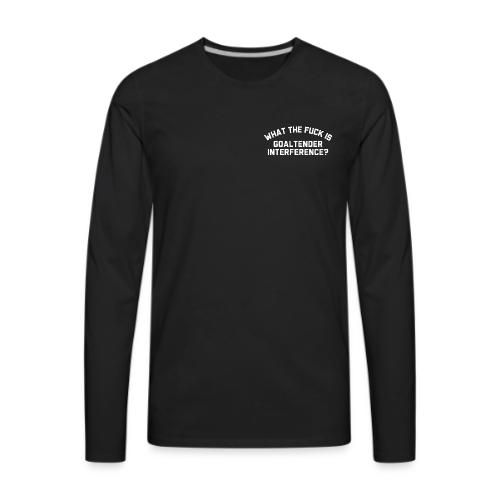 WTF GI (Left Breast) - Men's Premium Long Sleeve T-Shirt