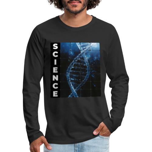 Frozen Code of Science - Men's Premium Long Sleeve T-Shirt