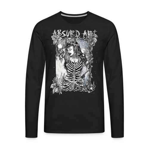 Lyanna, Succubus by Absurd Art - Men's Premium Long Sleeve T-Shirt