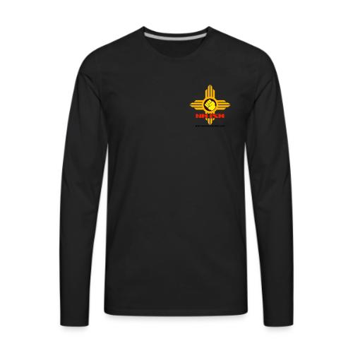 Black Support Your Locals - Men's Premium Long Sleeve T-Shirt