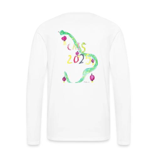 Lunar New Year 2025 ECC Design Winner: Madeline K - Men's Premium Long Sleeve T-Shirt