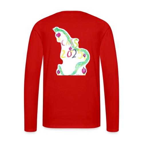 Lunar New Year 2025 ECC Design Winner: Madeline K - Men's Premium Long Sleeve T-Shirt