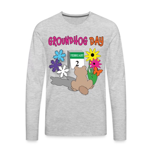 Groundhog Day Dilemma - Men's Premium Long Sleeve T-Shirt