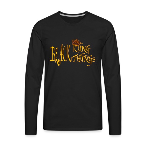 Black King - Men's Premium Long Sleeve T-Shirt