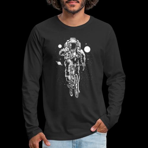Space Cyclist - Men's Premium Long Sleeve T-Shirt