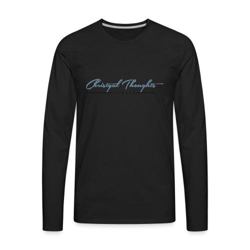Christyal Thoughts C3N3T31 DBO - Men's Premium Long Sleeve T-Shirt
