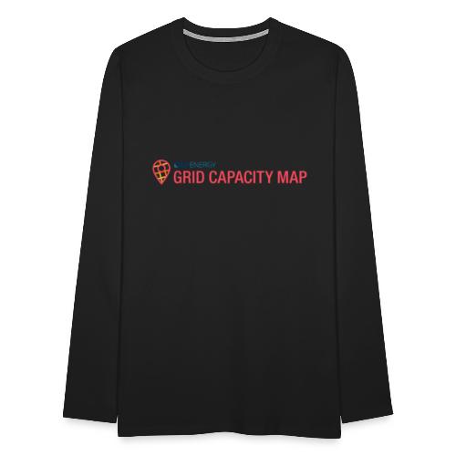 Grid Capacity Map - Men's Premium Long Sleeve T-Shirt