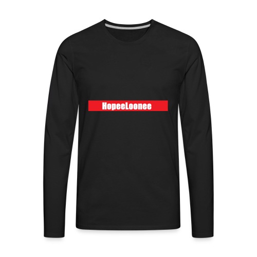 HopeeLoonee Supreme design - Men's Premium Long Sleeve T-Shirt