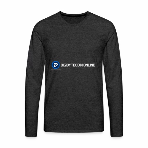 Digibyte online light - Men's Premium Long Sleeve T-Shirt