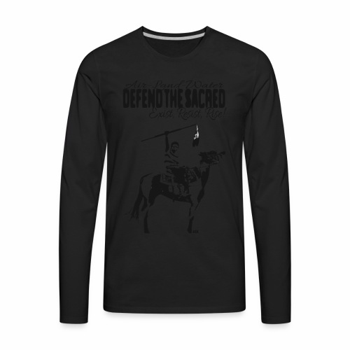 defend the sacred 2 - Men's Premium Long Sleeve T-Shirt