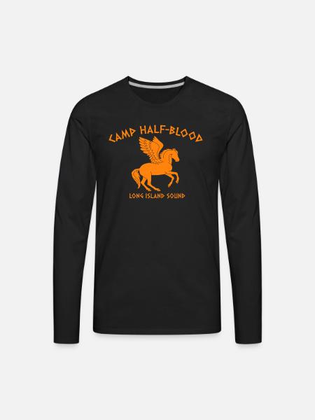 Camp Half Blood - Men's Premium Long Sleeve T-Shirt - black