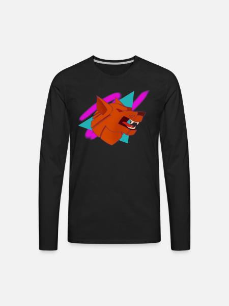 80s Clan - Men's Premium Long Sleeve T-Shirt - black