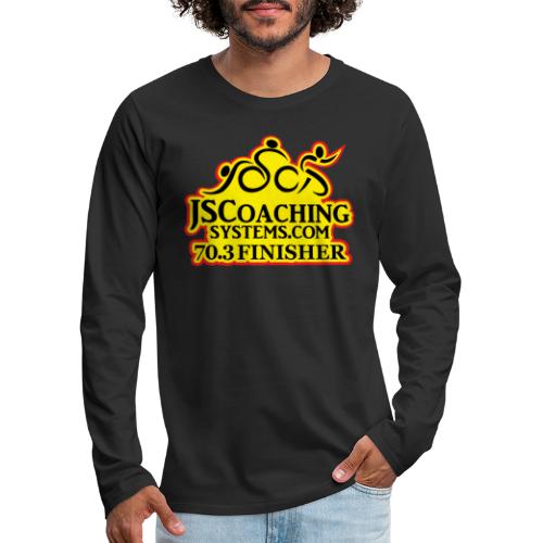 Team JSCoachingSystems.com 70.3 finisher - Men's Premium Long Sleeve T-Shirt