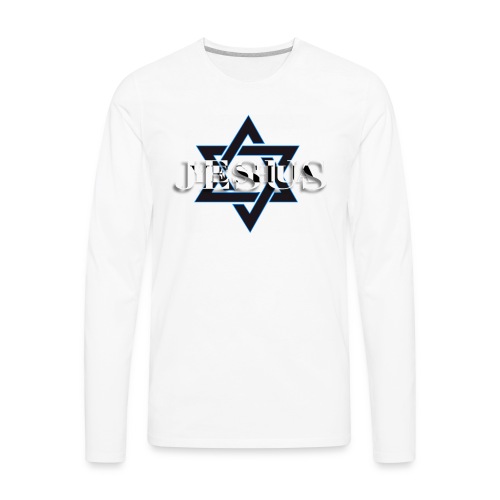 Jesus Yeshua is our Star - Men's Premium Long Sleeve T-Shirt