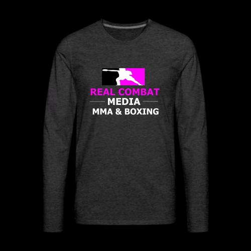 RCM MMA & BOXING Pink - Men's Premium Long Sleeve T-Shirt