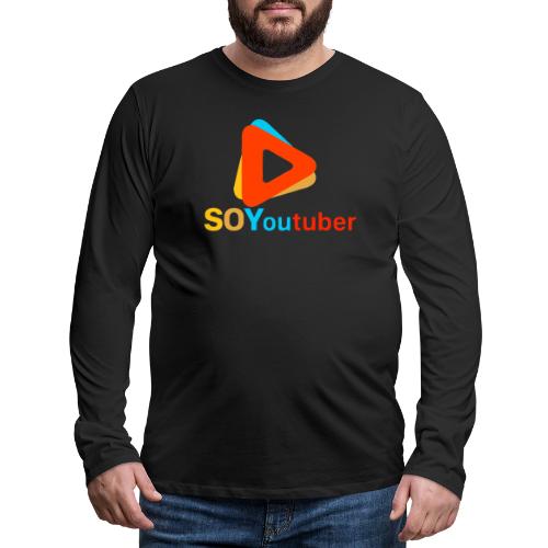 SOYoutuber - Logo - Men's Premium Long Sleeve T-Shirt