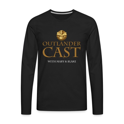 Outlander Cast Logo BOLD - Men's Premium Long Sleeve T-Shirt