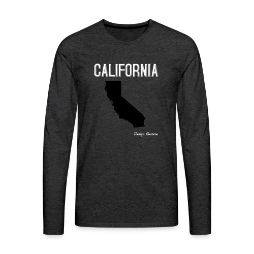CALIFORNIA WHITE - Men's Premium Long Sleeve T-Shirt