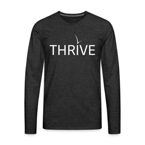 White Logo - Men's Premium Long Sleeve T-Shirt
