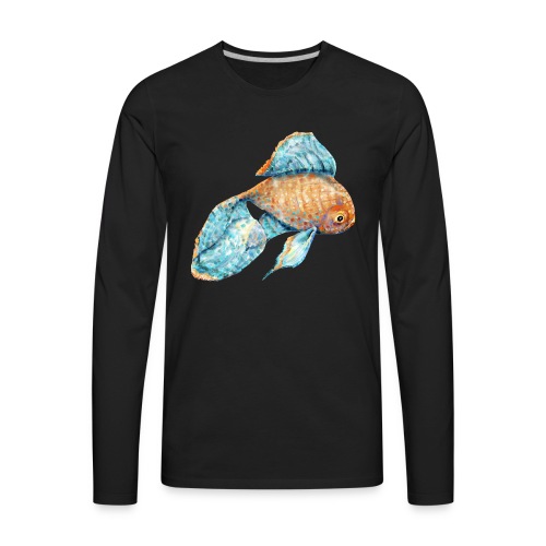 Blue Goldfish - Men's Premium Long Sleeve T-Shirt