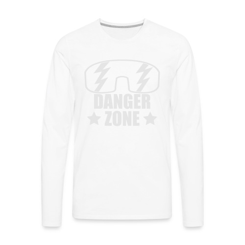 dangerzone_forblack - Men's Premium Long Sleeve T-Shirt