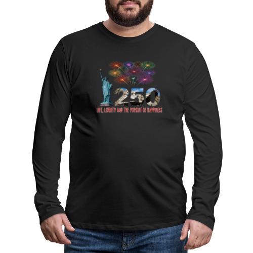 250 Years USA - Men's Premium Long Sleeve T-Shirt