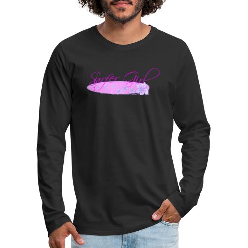 Surfer Girl - Men's Premium Long Sleeve T-Shirt