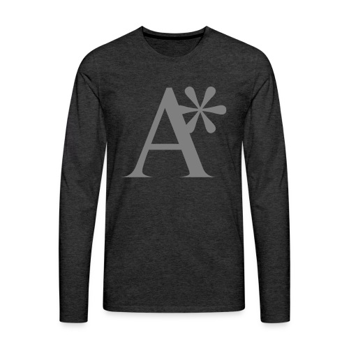 A* logo - Men's Premium Long Sleeve T-Shirt
