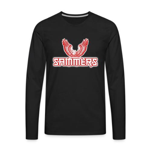 dont stop red eagle png - Men's Premium Long Sleeve T-Shirt