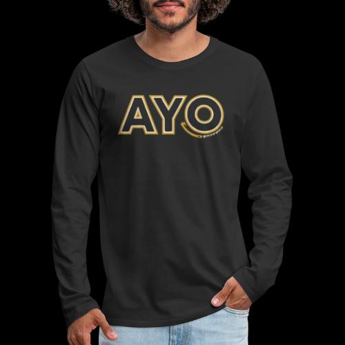 AyoGaming's Logo v1 - Men's Premium Long Sleeve T-Shirt