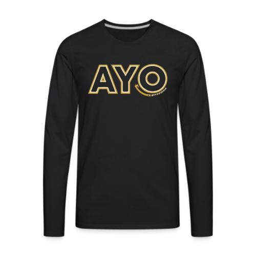 AyoGaming's Logo v1 - Men's Premium Long Sleeve T-Shirt
