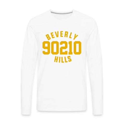 Beverly Hills 90210- Original Retro Shirt - Men's Premium Long Sleeve T-Shirt