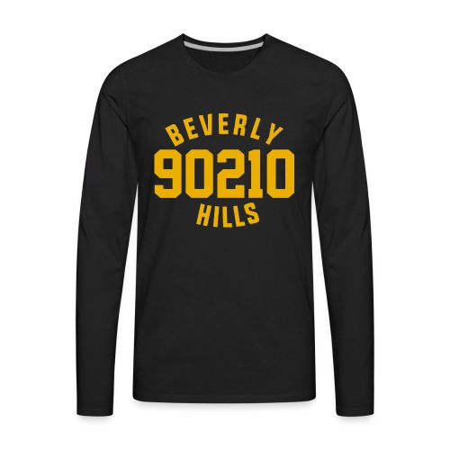 Beverly Hills 90210- Original Retro Shirt - Men's Premium Long Sleeve T-Shirt