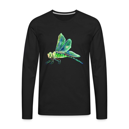 green dragonfly - Men's Premium Long Sleeve T-Shirt