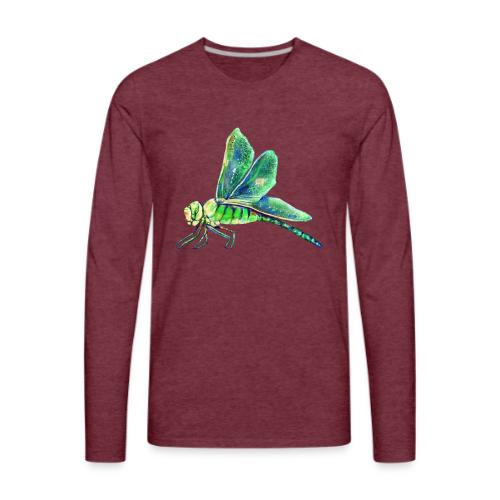 green dragonfly - Men's Premium Long Sleeve T-Shirt