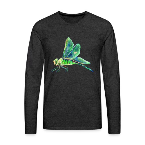 green dragonfly - Men's Premium Long Sleeve T-Shirt