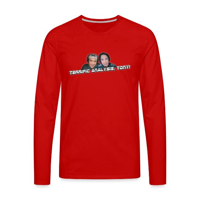 TERRIFIC ANALYSIS, TONY! (WITH GLOW)