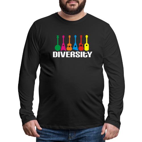 Ukulele Diversity - Men's Premium Long Sleeve T-Shirt