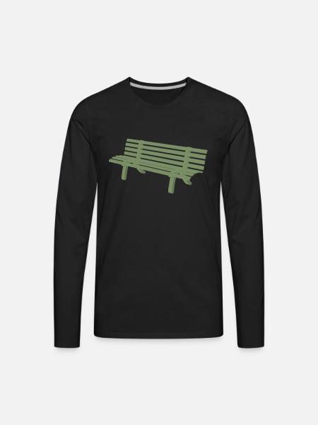 Bench - Men's Premium Long Sleeve T-Shirt - black