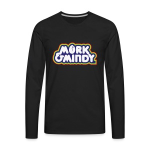 Mork & Mindy TV Show Effet Vieilli Logo Licence Adulte T-Chemise Toutes Les Tailles 