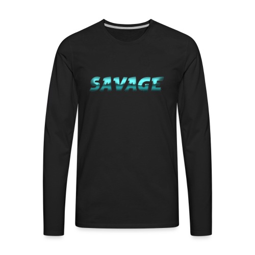 Savage Hero - Men's Premium Long Sleeve T-Shirt