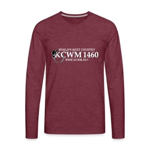 KCWM Logo Inverted - Men's Premium Long Sleeve T-Shirt