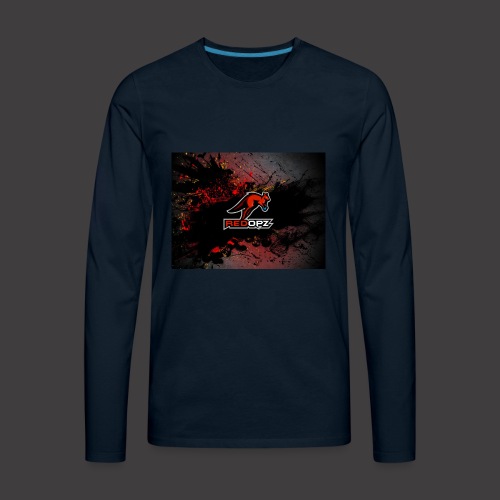 RedOpz Splatter - Men's Premium Long Sleeve T-Shirt