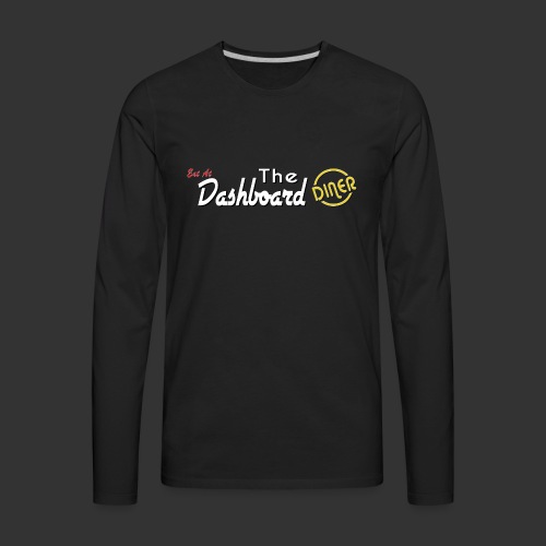 The Dashboard Diner Horizontal Logo - Men's Premium Long Sleeve T-Shirt